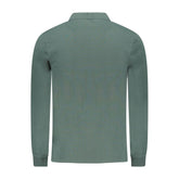 Timberland Green Cotton Men Polo Shirt